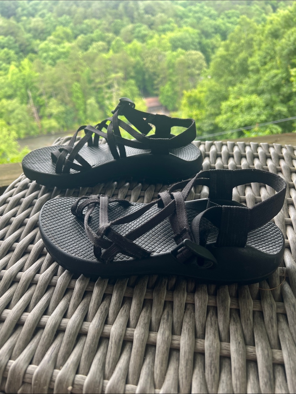 Chaco Black Women's Strappy Sandals
